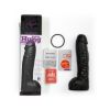 Vac U Lock Code Black Realistic Hung Dildo