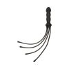 Kink The Quad Silicone Whip Black 18 inches