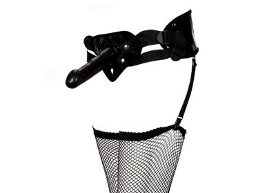 Fetish Fantasy Garter Belt Strap-on Black