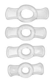 Size Matters Endurance Penis Ring Set Clear