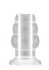 Sono No 50 Medium Hollow Tunnel Butt Plug 4 inches Translucent