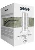 Sono No 50 Medium Hollow Tunnel Butt Plug 4 inches Translucent