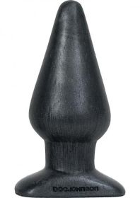 Platinum Premium Silicone The Super Big End Large Plug Charcoal