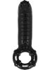 Hero Cockring & Clitoral Massager Waterproof - Black