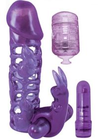 Clit Tickler Penis Extender Vibrating Sleeve
