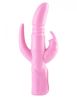 Wow Triple Ecstacy Silicone Thruster - Pink