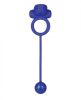 Dual Rockin Rim Enhancer Purple Vibrating Cock Ring