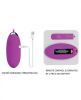 Pretty Love Jenny Remote Control Bullet Vibrator Purple