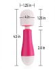 Fuzu Mini Rechargeable Travel Size Wand Pink