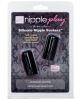 Nipple Play Silicone Nipple Suckers Black