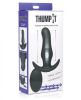 Kinetic Thumping 7X Prostate Anal Plug Black