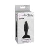 Anal Fantasy Mini Silicone Plug Black