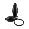 Anal Fantasy Inflatable Silicone Plug Black
