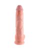 King Cock 10 Inch Suction Cup Dildo w/Balls