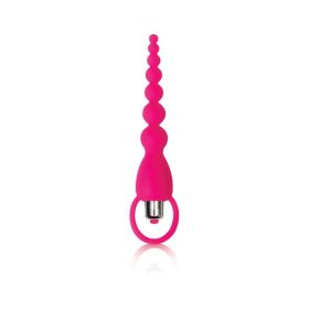 Booty Bliss Vibrating Anal Beads Pink
