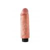 King Cock 6 inches Vibrating Dildo Beige