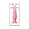 One Night Stand Love Plug Pink Easy Anal Plug