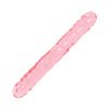 Jellies Jr Double Dong 12 Inch - Pink