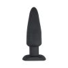 Commander Essential Vibrating Hot Plug Heating Magnetic Charging 3 Function Waterproof Black
