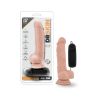 Dr. Skin - Dr. Tim - 7.5in Vibrating Cock With Suction Cup - Vanilla