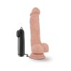 Dr. Skin - Dr. Tim - 7.5in Vibrating Cock With Suction Cup - Vanilla