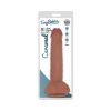 Easy Rider Bioskin Dual Density Dong 8in With Balls