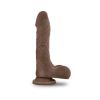 Au Naturel Mister Perfect Chocolate Brown Dildo