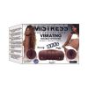 Mistress Double Vibrating Stroker Brandy And Buffy Chocolate