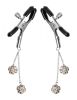 Ornament Adjustable Nipple Clamps Jewel Accents