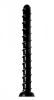 Hosed 18 Inches Swirl Anal Snake Black