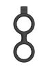 Electroshock E-Stimulation Cock And Ball Ring Black