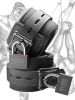 Tom Of Finland Neoprene Wrist Cuffs Black