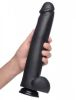 The Master Suction Cup Dildo Black