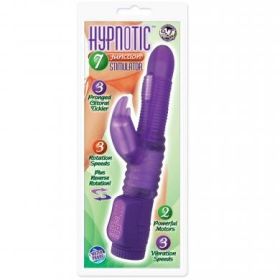 HYPNOTIC 7 FUNCTION STIMULATOR LAVENDER WATERPROOF