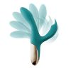 Skyler Silicone Bendable Rabbit Vibrator Green