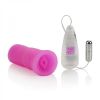 Sue Johanson Glow In The Dark Vibrating Super Head Honcho Pink