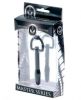 Silicone Cum Thru D-Ring Penis Plug Black