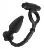 Viaticus Dual Cock Ring And Anal Plug Vibe