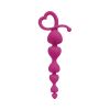 Gossip Hearts On A String Silicone Anal Beads