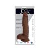 Jock Dong With Balls 9 inches Chocolate Brown