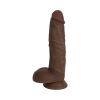Jock Dong With Balls 9 inches Chocolate Brown