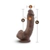 Mr. Mayor 9 inches Dildo with Suction Cup Brown